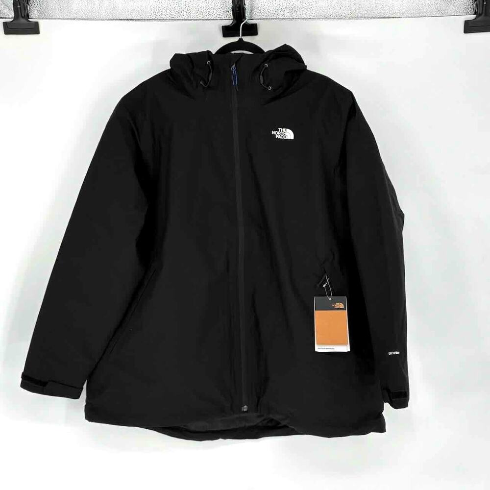 NWT The North Face Women's Black Carto Triclimate Hooded Jacket - 3XL